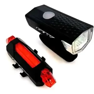 luz trasera y delantera ebl- 2255 120 lm combo