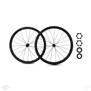 ruedas set aros de ruta deuter carbon disc center